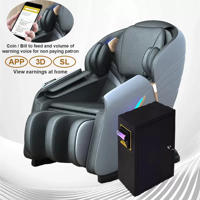 High-Quality Kneading Commercial Coin Operator Vending Massage Chair thumbnail 3
